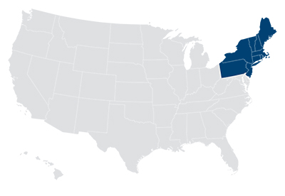 Amerika Northeast Bölgesi Üniversiteler